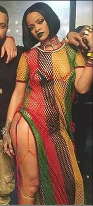 Retro Jamaican Rasta Maxi Dress - Yatva