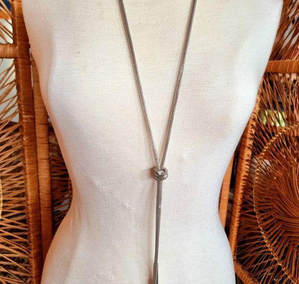 Retro Knotted Necklace - Yatva