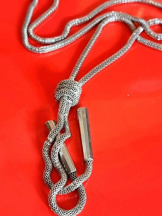 Retro Knotted Necklace - Yatva