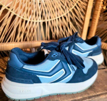 Retro Levi's Charge Suede Denim Trainers - Yatva