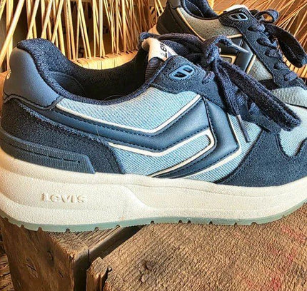 Retro Levi's Charge Suede Denim Trainers - Yatva