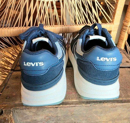 Retro Levi's Charge Suede Denim Trainers - Yatva