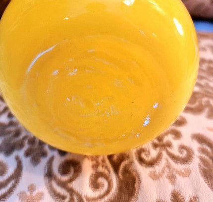 Retro Solstrale Bubble Glass Vase - Yatva