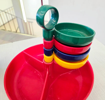Retro Space Age Snack Tower by Emsa (1970s) - Yatva
