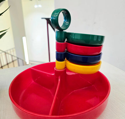 Retro Space Age Snack Tower by Emsa (1970s) - Yatva