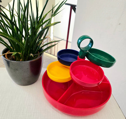 Retro Space Age Snack Tower by Emsa (1970s) - Yatva