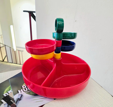 Retro Space Age Snack Tower by Emsa (1970s) - Yatva