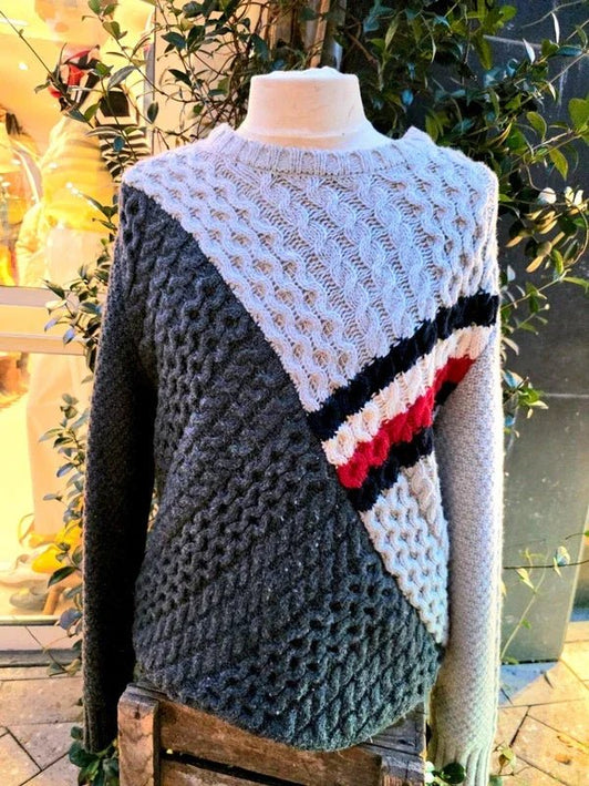 Retro Tommy Hilfiger Rivington Knit Sweater - Yatva
