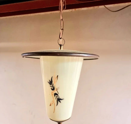 Retro Vintage 1950s Rockabilly Lantern Hang Lamp - Yatva