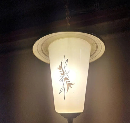 Retro Vintage 1950s Rockabilly Lantern Hang Lamp - Yatva