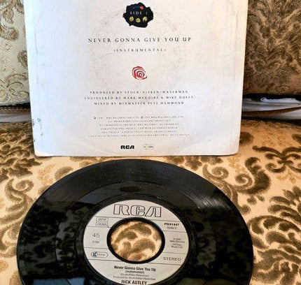Rick Astley – Never Gonna Give You Up Vinyl Record - Yatva