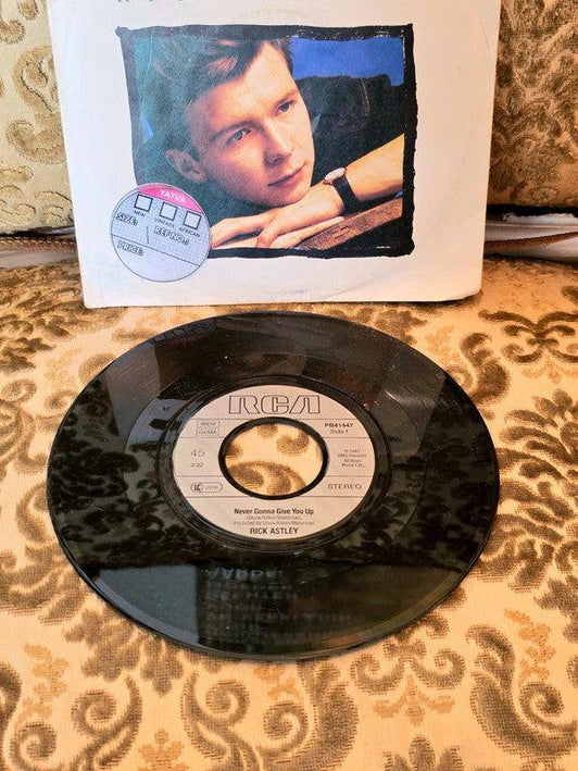 Rick Astley – Never Gonna Give You Up Vinyl Record - Yatva