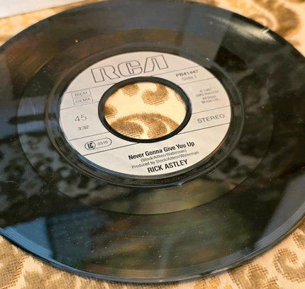 Rick Astley – Never Gonna Give You Up Vinyl Record - Yatva