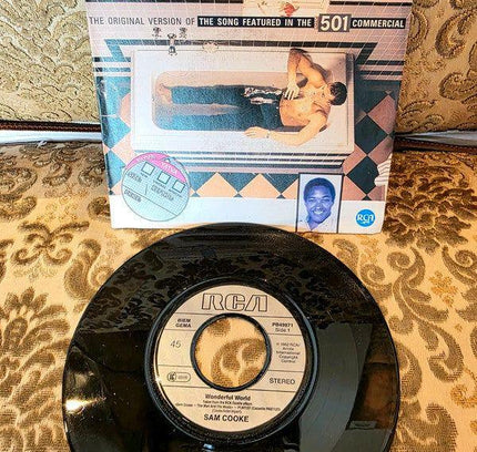 Sam Cooke – Wonderful World Vinyl Record - Yatva