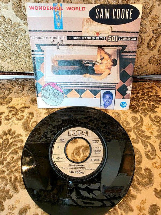 Sam Cooke – Wonderful World Vinyl Record - Yatva