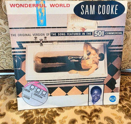 Sam Cooke – Wonderful World Vinyl Record - Yatva