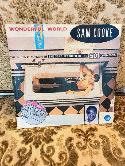Sam Cooke – Wonderful World Vinyl Record - Yatva