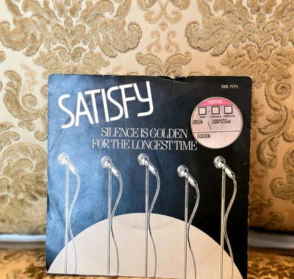 Satisfy – For The Longest Time / Silence Is Golden Vinyl Record - Yatva