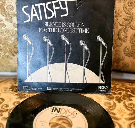Satisfy – For The Longest Time / Silence Is Golden Vinyl Record - Yatva