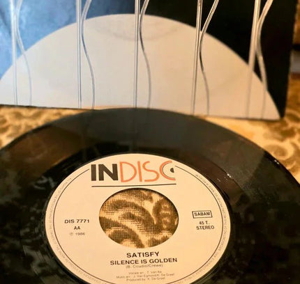 Satisfy – For The Longest Time / Silence Is Golden Vinyl Record - Yatva