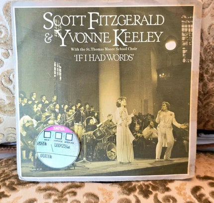 Scott Fitzgerald & Yvonne Keeley – If I Had Words Vinyl Record - Yatva