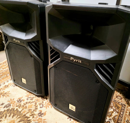 Set of the box Pyrit series PA speakers - Yatva