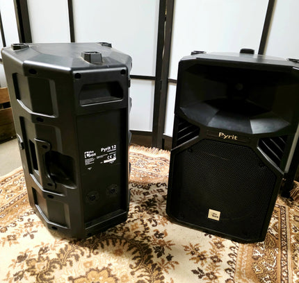 Set of the box Pyrit series PA speakers - Yatva