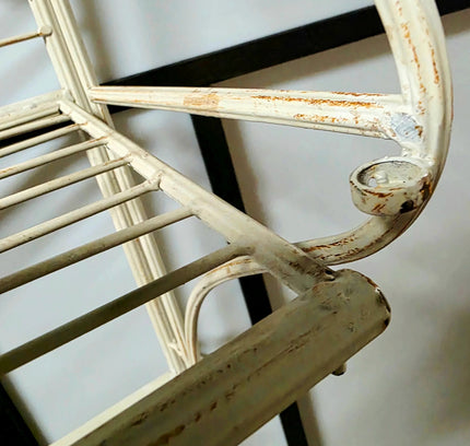 Shabby Chic Retro Metal Wall Coat / Hat Rack - Yatva