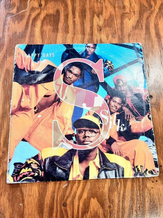 Silk – Happy Days Record Vinyl - Yatva