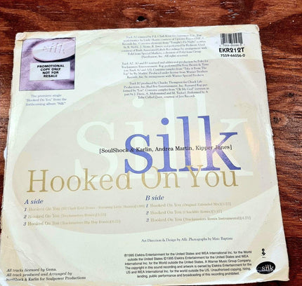 Silk – Hooked On You - Vinyl Record - Yatva