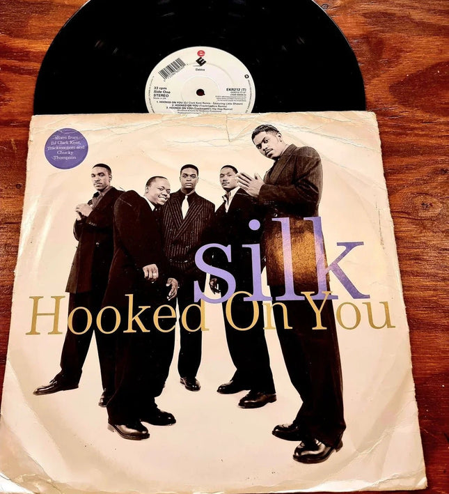 Silk – Hooked On You - Vinyl Record - Yatva