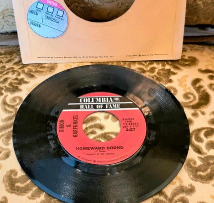 Simon & Garfunkel – The Sounds Of Silence / Homeward Bound Vinyl Record - Yatva