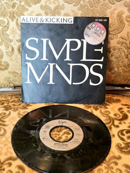 Simple Minds – Alive & Kicking Vinyl Record - Yatva
