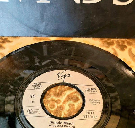 Simple Minds – Alive & Kicking Vinyl Record - Yatva