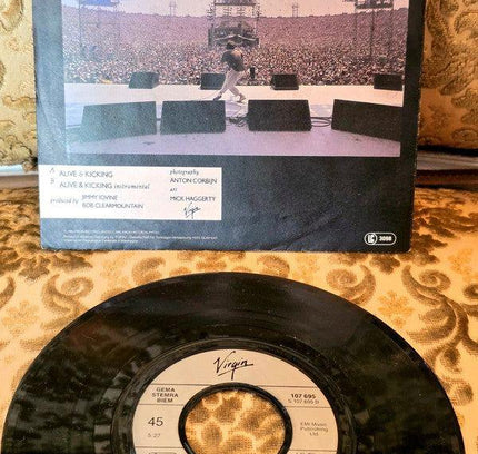 Simple Minds – Alive & Kicking Vinyl Record - Yatva