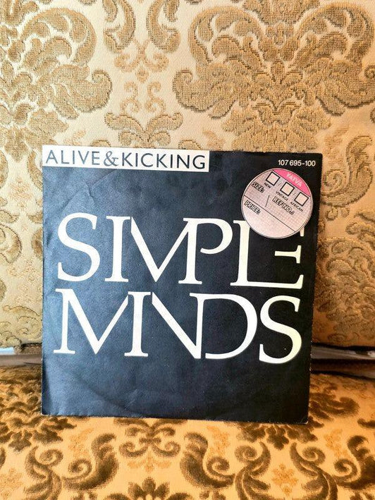 Simple Minds – Alive & Kicking Vinyl Record - Yatva