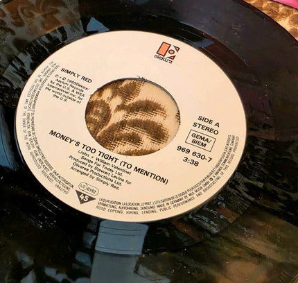 Simply Red – Money's Too Tight (To Mention) Vinyl Record - Yatva