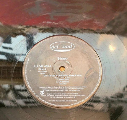 Sisqó – Got To Get It Vinyl Record - Yatva