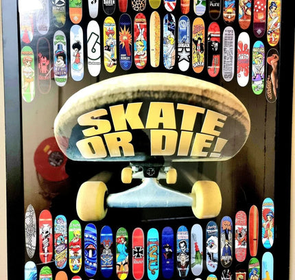 Skate or Die Framed Poster - Yatva