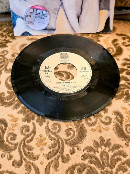 Soft Cell – Where The Heart Is Vinyl Record - Yatva