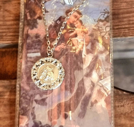 St Anthony Medal Necklace - Yatva
