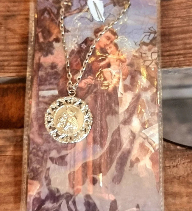 St Anthony Medal Necklace - Yatva