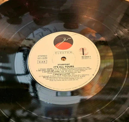 Starpoint – It's All Yours Vinyl Record - Yatva