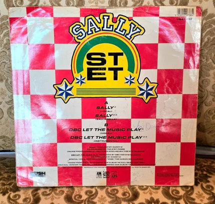 Stetsasonic – Sally / DBC Let The Music Play Vinyl Record - Yatva