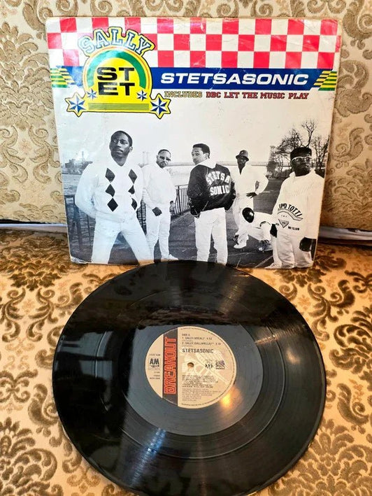 Stetsasonic – Sally / DBC Let The Music Play Vinyl Record - Yatva