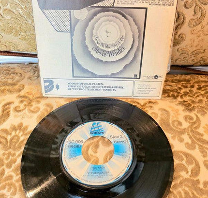 Stevie Wonder – I Wish Vinyl Record - Yatva
