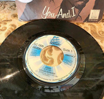 Stevie Wonder – I Wish Vinyl Record - Yatva