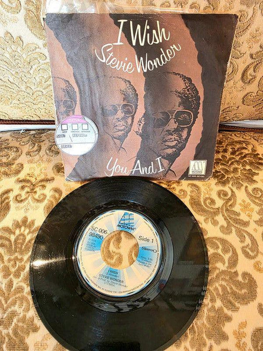 Stevie Wonder – I Wish Vinyl Record - Yatva