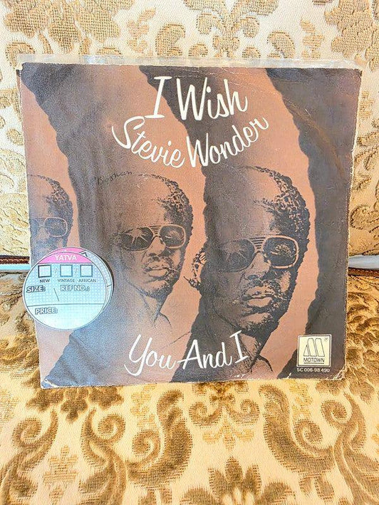 Stevie Wonder – I Wish Vinyl Record - Yatva