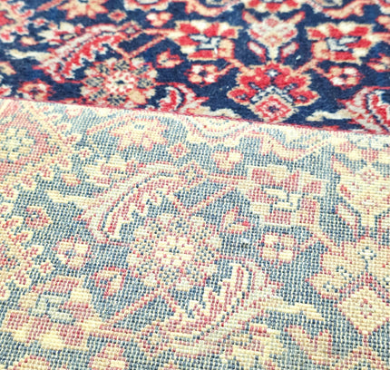 Stunning 18ft Antique Persian Bidjar Hallway Runner - Hand - Knotted Wool - Yatva